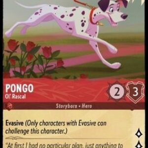 Lorcana 1TFC Pongo - Ol' Rascal