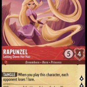 Lorcana 1TFC Rapunzel - Letting Down Her Hair