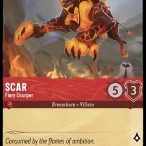 Lorcana 1TFC Scar - Fiery Usurper