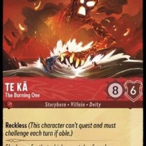 Lorcana 1TFC Te Kā - The Burning One