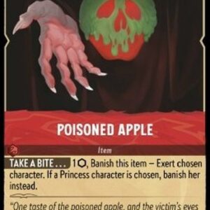 Lorcana 1TFC Poisoned Apple
