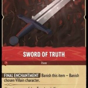 Lorcana 1TFC Sword of Truth