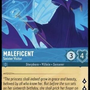 Lorcana 1TFC Maleficent - Sinister Visitor