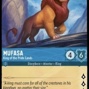 Lorcana 1TFC Mufasa - King of the Pride Lands (V.1)