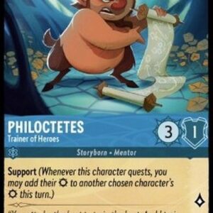 Lorcana 1TFC Philoctetes - Trainer of Heroes