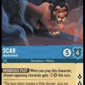 Lorcana 1TFC Scar - Mastermind