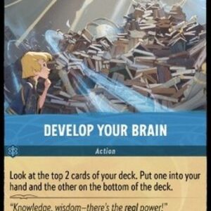 Lorcana 1TFC Develop Your Brain