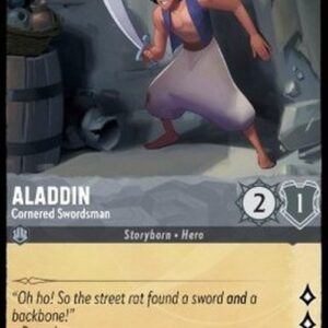 Lorcana 1TFC Aladdin - Cornered Swordsman