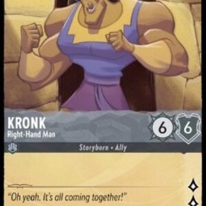Lorcana 1TFC Kronk - Right-Hand Man