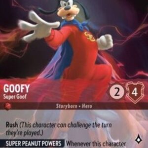 Lorcana 4URS Goofy - Super Goof (V.2)
