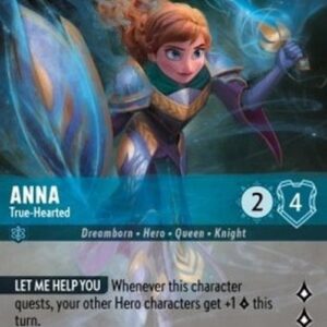 Lorcana 4URS Anna - True-Hearted (V.2)