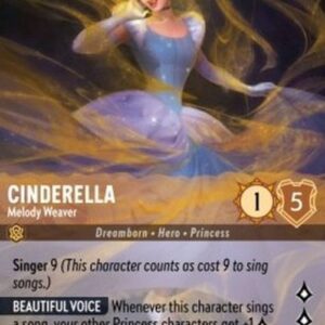 Lorcana 4URS Cinderella - Melody Weaver (V.2)