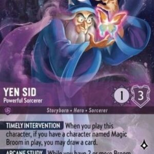 Lorcana 4URS Yen Sid - Powerful Sorcerer (V.2)