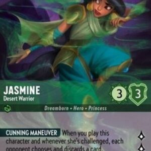 Lorcana 4URS Jasmine - Desert Warrior (V.2)