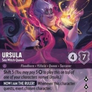 Lorcana 4URS Ursula - Sea Witch Queen (V.2)