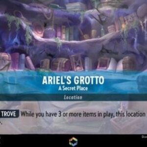 Lorcana 4URS Ariel's Grotto - A Secret Place (V.2)