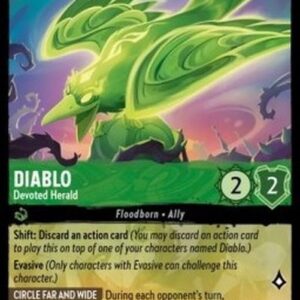 Lorcana 4URS Diablo - Devoted Herald (V.1)