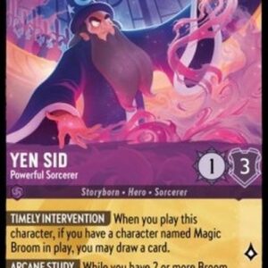 Lorcana 4URS Yen Sid - Powerful Sorcerer (V.1)