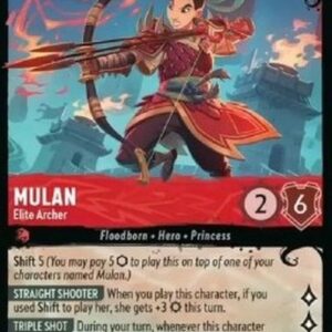 Lorcana 4URS Mulan - Elite Archer (V.2)