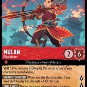 Lorcana 4URS Mulan - Elite Archer (V.1)