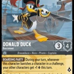Lorcana 4URS Donald Duck - Buccaneer
