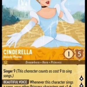 Lorcana 4URS Cinderella - Melody Weaver (V.1)