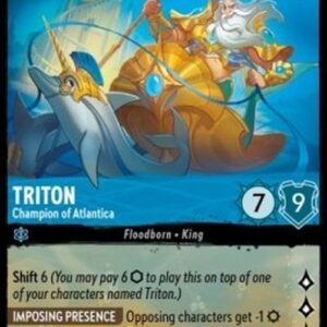 Lorcana 4URS Triton - Champion of Atlantica