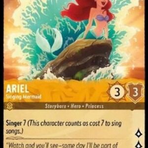 Lorcana 4URS Ariel - Singing Mermaid