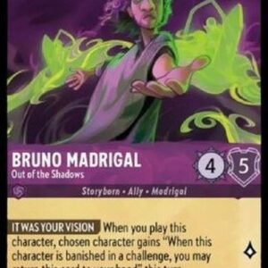 Lorcana 4URS Bruno Madrigal - Out of the Shadows