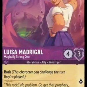 Lorcana 4URS Luisa Madrigal - Magically Strong One