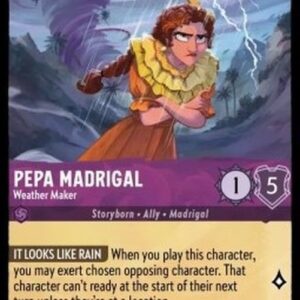 Lorcana 4URS Pepa Madrigal - Weather Maker
