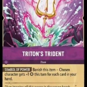 Lorcana 4URS Triton's Trident