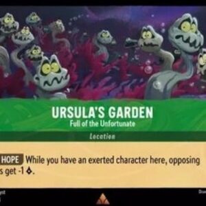 Lorcana 4URS Ursula's Garden - Full of the Unfortunate