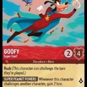 Lorcana 4URS Goofy - Super Goof (V.1)