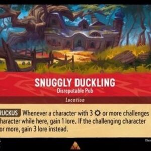 Lorcana 4URS Snuggly Duckling - Disreputable Pub (V.1)