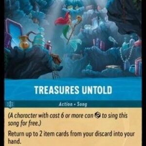 Lorcana 4URS Treasures Untold