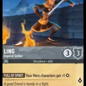 Lorcana 4URS Ling - Imperial Soldier