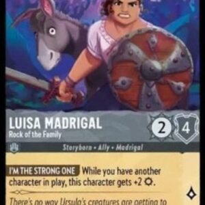 Lorcana 4URS Luisa Madrigal - Rock of the Family