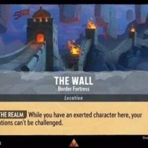 Lorcana 4URS The Wall - Border Fortress (V.1)