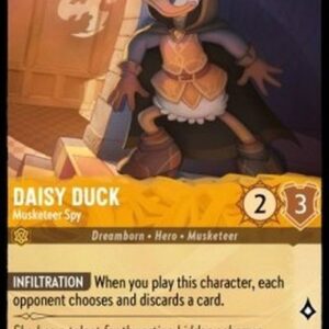 Lorcana 4URS Daisy Duck - Musketeer Spy