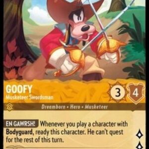 Lorcana 4URS Goofy - Musketeer Swordsman