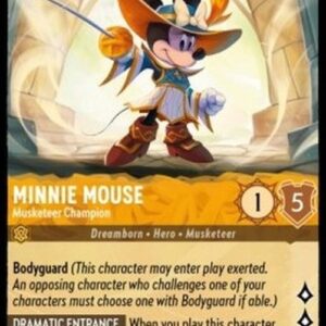 Lorcana 4URS Minnie Mouse - Musketeer Champion (V.1)
