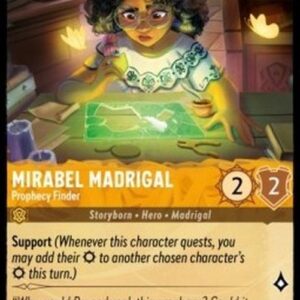 Lorcana 4URS Mirabel Madrigal - Prophecy Finder