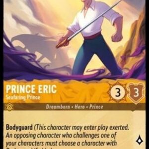 Lorcana 4URS Prince Eric - Seafaring Prince