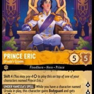 Lorcana 4URS Prince Eric - Ursula's Groom