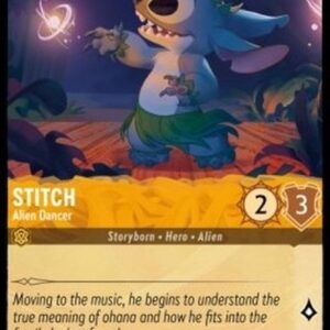 Lorcana 4URS Stitch - Alien Dancer