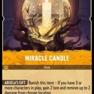 Lorcana 4URS Miracle Candle