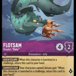 Lorcana 4URS Flotsam - Ursula's "Baby"