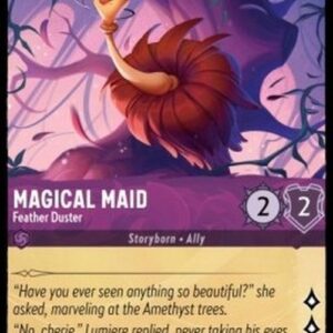 Lorcana 4URS Magical Maid - Feather Duster