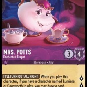 Lorcana 4URS Mrs. Potts - Enchanted Teapot